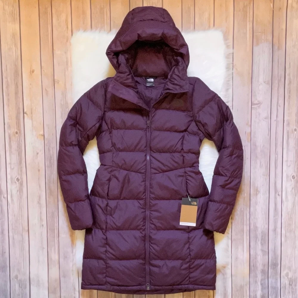 The North Face Women’s Metropolis Parka Coat In Blackberry Wine - Picture 1 of 10